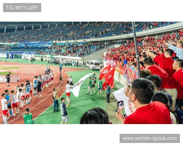 宜春球迷热情助威，足球比赛现场气氛火爆，激情与梦想交织的精彩瞬间